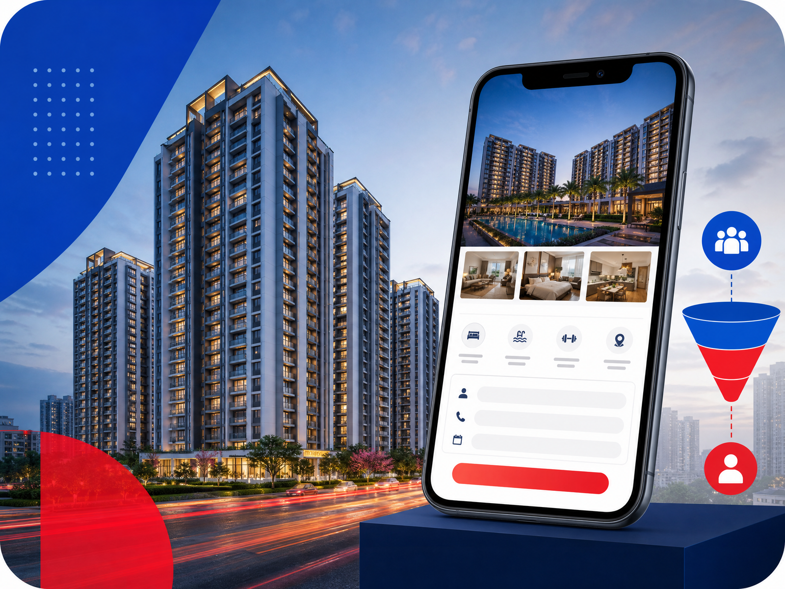Real estate campaign example